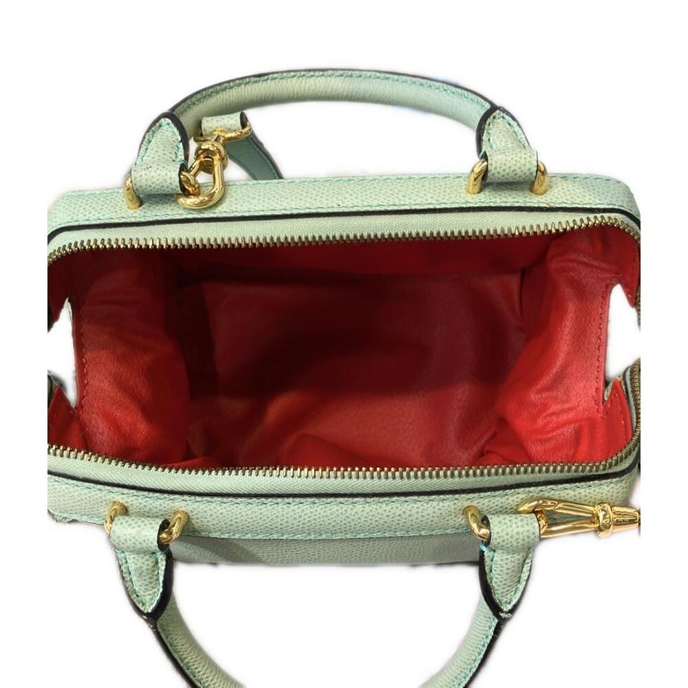 CELINE Handbag Shoulder Bag Green Leather - Picture 5 of 6